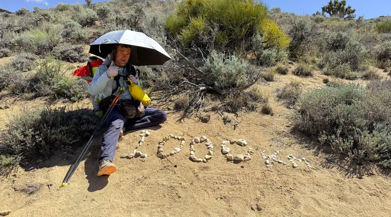 L’exploit d’Éric Dareville sur le Pacific Crest Trail